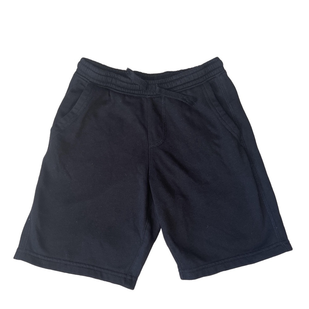 🟢 3/$15 Old Navy Fleece Shorts Boys Small (8) Black